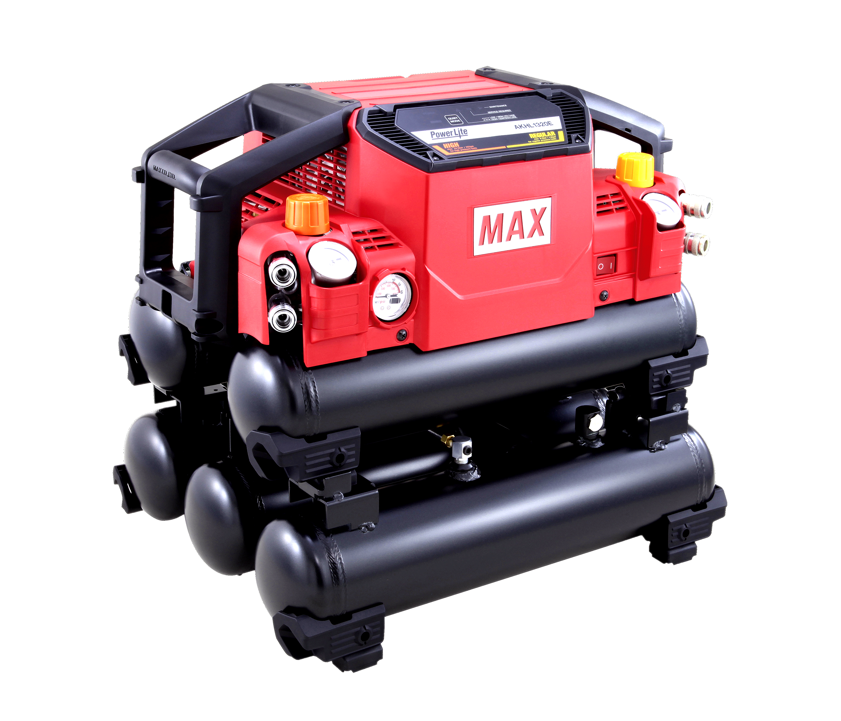 MAX AKHL1320E Powerlite Hochdruck Luftkompressor mit AKTH15 Tankerweiterung