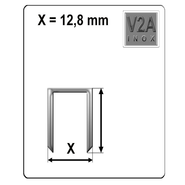 Heftklammern Typ 24/6 mm V2A Edelstahl – 50.000 Stück – Rostfrei. Präzise. Hygienisch stark.